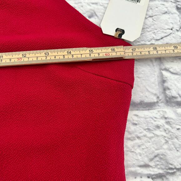 LEITH NORDSTORM Crossver Asymmetric Open Back Sheath Dress Pink Medium NWT - Picture 6 of 9